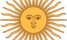 El sol de la bandera Argentina